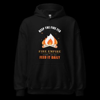 Fire Empire Keep The Fire Fed Empire Hoodie Black