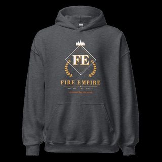 Fire Empire Royal Monogram Empire Hoodie Dark Heather