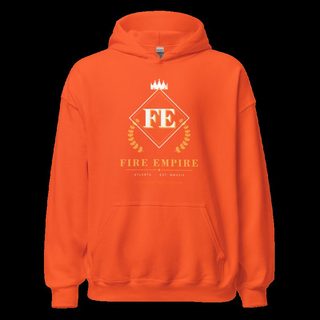 Fire Empire Royal Monogram Empire Hoodie Orange