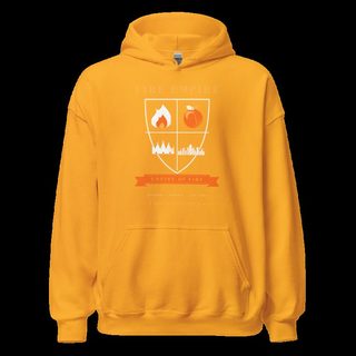 Fire Empire Empire Of Fire Shield Empire Hoodie Gold