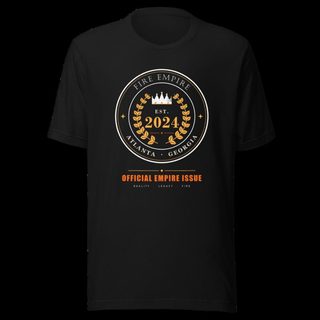 Fire Empire Laurel Seal 2024 Empire Tee Black