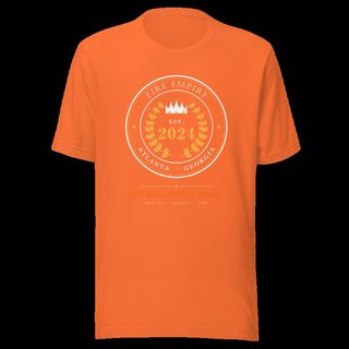 Fire Empire Laurel Seal 2024 Empire Tee Orange