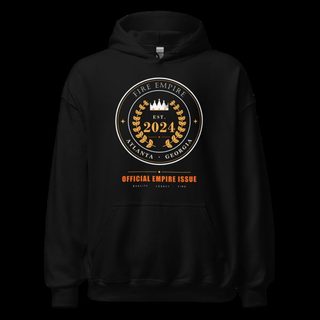 Fire Empire Laurel Seal 2024 Empire Hoodie Black