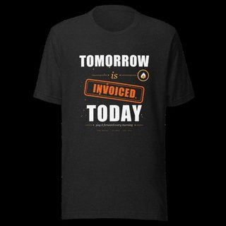 Fire Empire Tomorrow Is Invoiced Empire Tee Black Heather