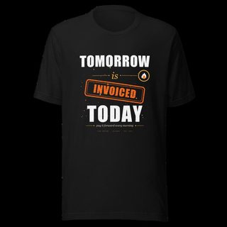Fire Empire Tomorrow Is Invoiced Empire Tee Black