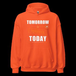 Fire Empire Tomorrow Is Invoiced Empire Hoodie Orange