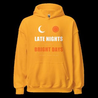 Fire Empire Late Nights Bright Days Empire Hoodie Gold