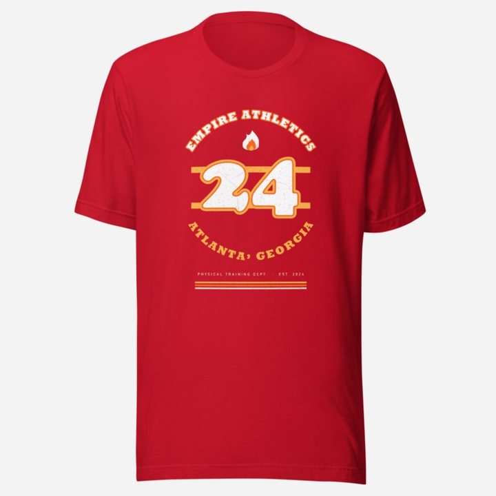 Fire Empire Empire Athletics 24 Empire Tee in Red