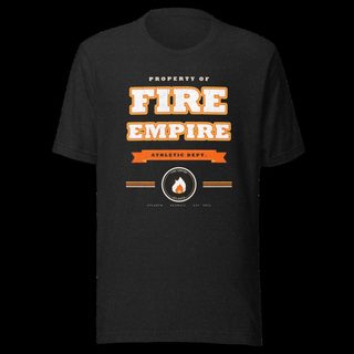 Fire Empire Empire Athletic Dept Empire Tee Black Heather