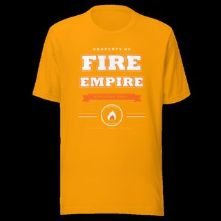 Fire Empire Empire Athletic Dept Empire Tee Gold