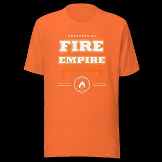 Fire Empire Empire Athletic Dept Empire Tee Orange