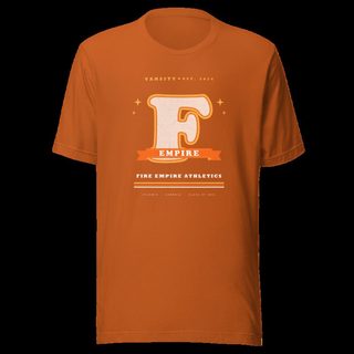 Fire Empire Varsity F Letterman Empire Tee Autumn