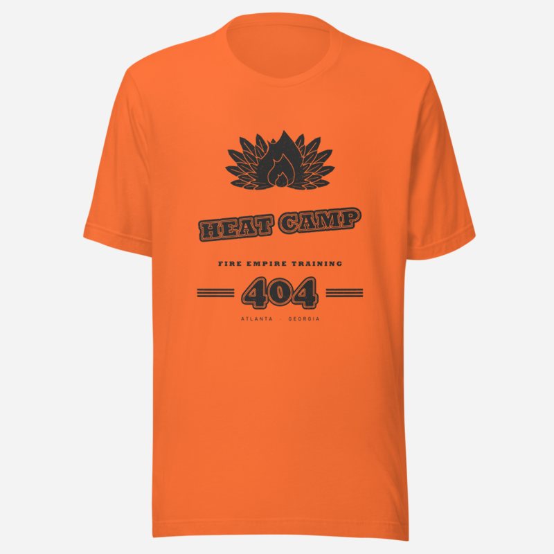 Fire Empire Heat Camp 404 Empire Tee in Orange