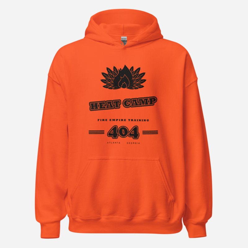 Fire Empire Heat Camp 404 Empire Hoodie in Orange