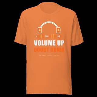 Fire Empire Volume Up Doubt Down Empire Tee Burnt Orange