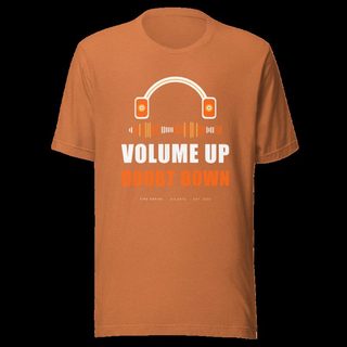 Fire Empire Volume Up Doubt Down Empire Tee Heather Autumn