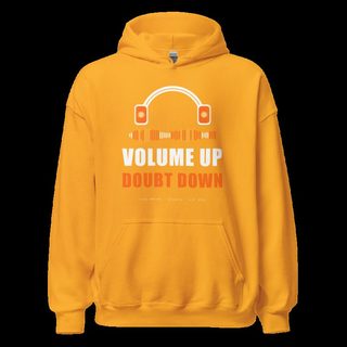 Fire Empire Volume Up Doubt Down Empire Hoodie Gold