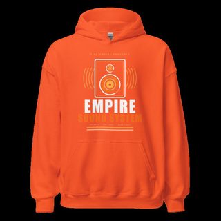 Fire Empire Empire Sound System Empire Hoodie Orange