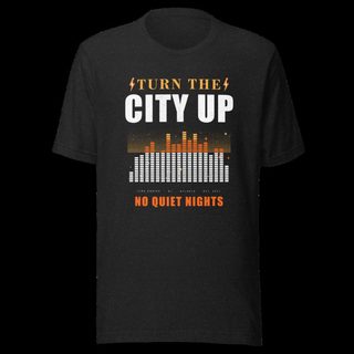 Fire Empire Turn The City Up Empire Tee Black Heather