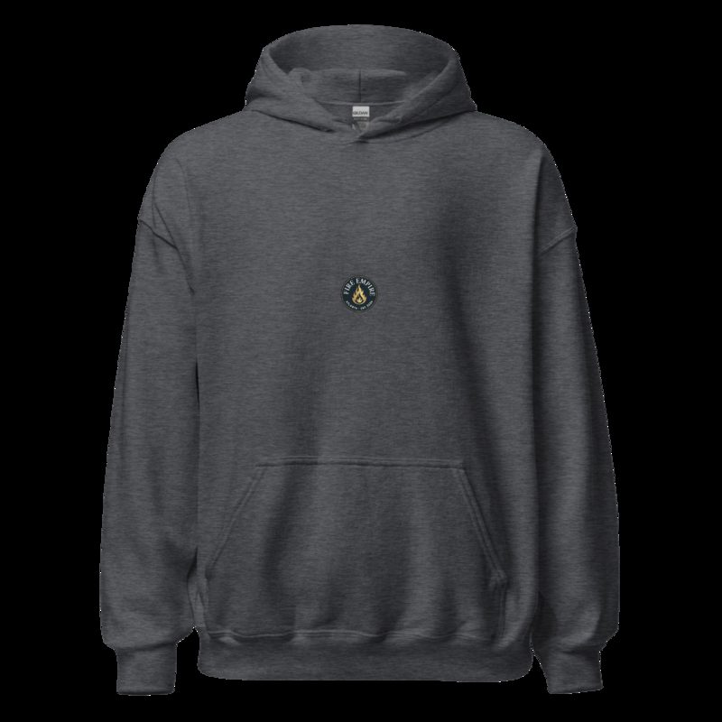Fire Empire Royalty Crest Hoodie Dark Heather