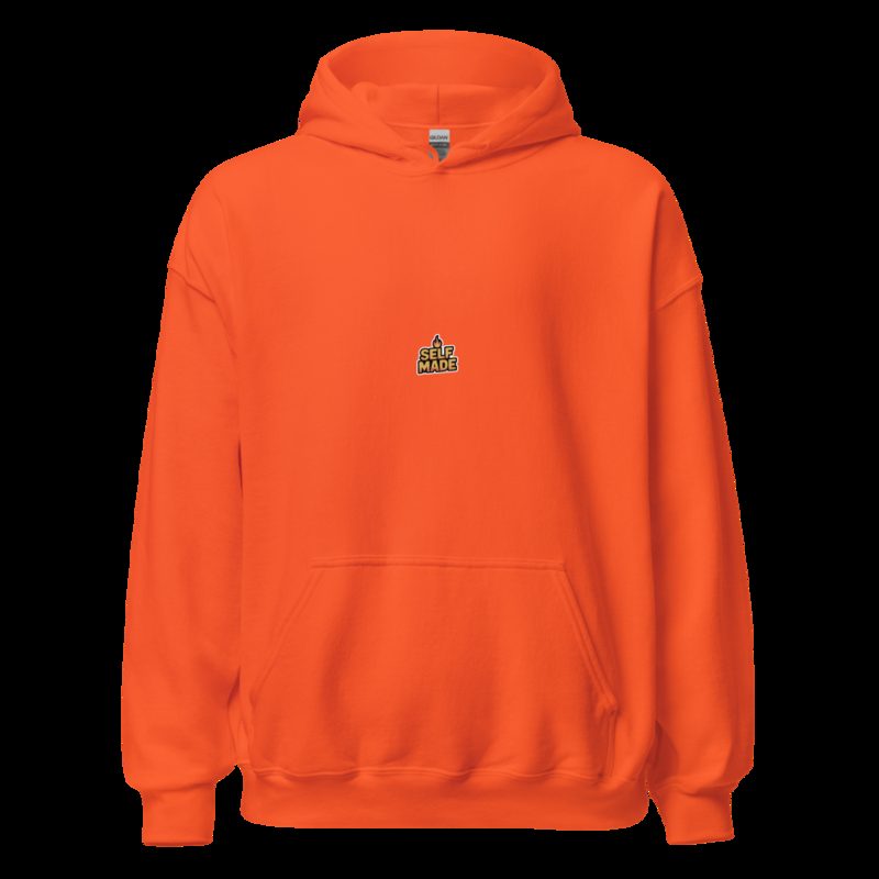 Fire Empire Self Made Hoodie Orange