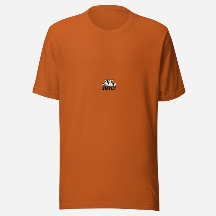 Fire Empire Stay Humble Stay Lit Tee in Autumn