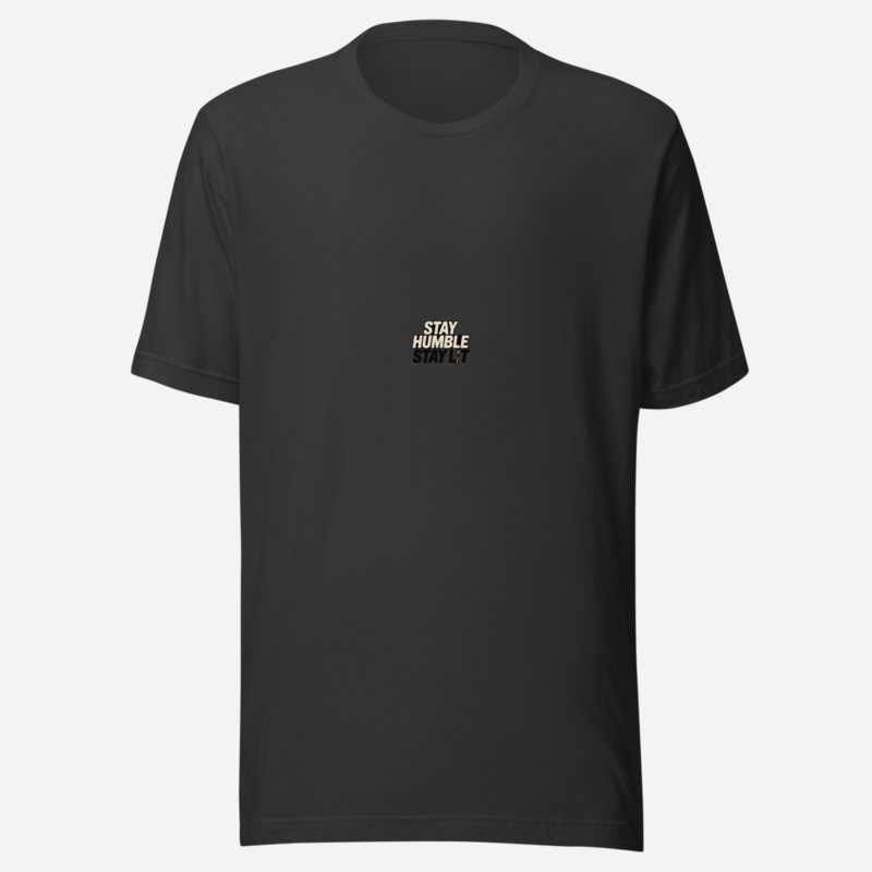 Fire Empire Stay Humble Stay Lit Tee Dark Grey