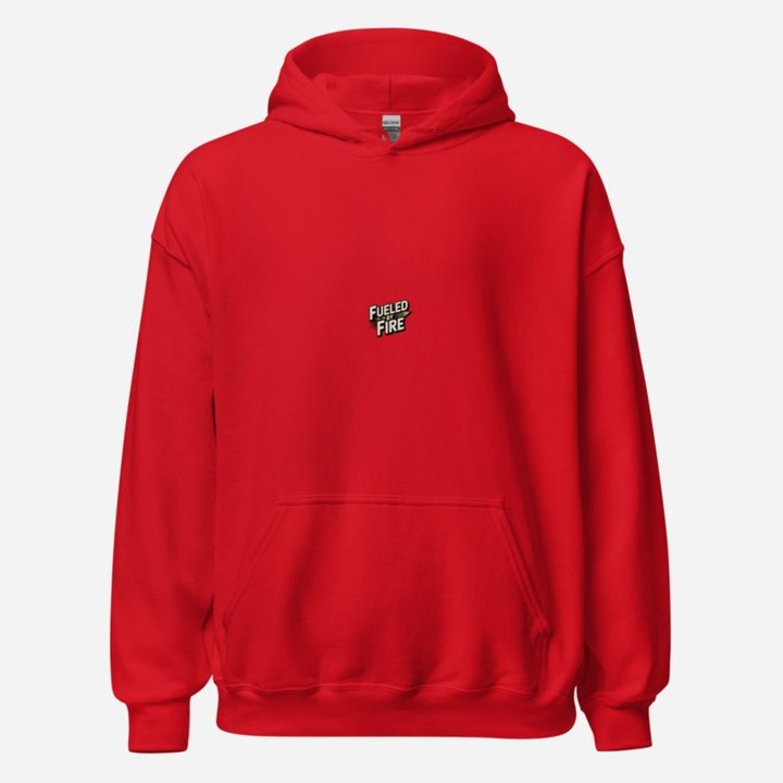 Fire Empire Fueled By Fire Hoodie in Red