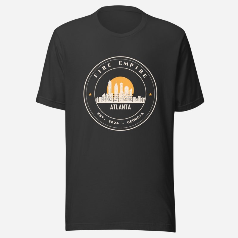 Fire Empire Atlanta Crest Tee Dark Grey