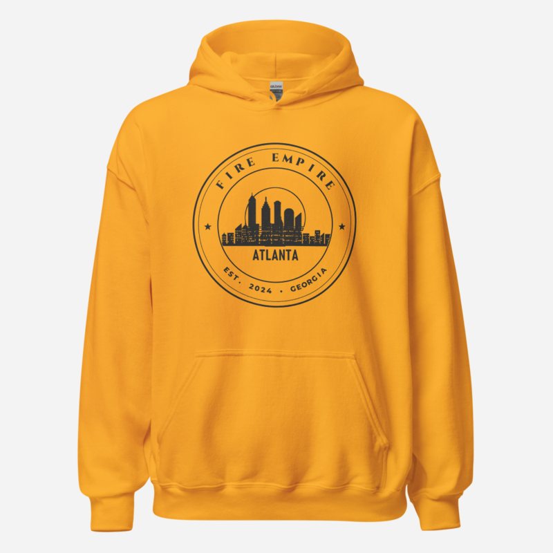 Fire Empire Atlanta Crest Hoodie Gold