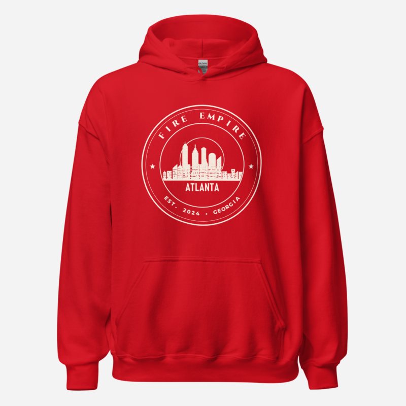 Fire Empire Atlanta Crest Hoodie Red