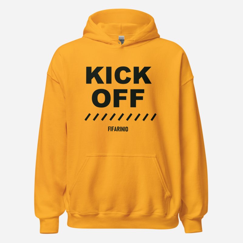 Top Gaming Society Kick Off Hoodie in Gold