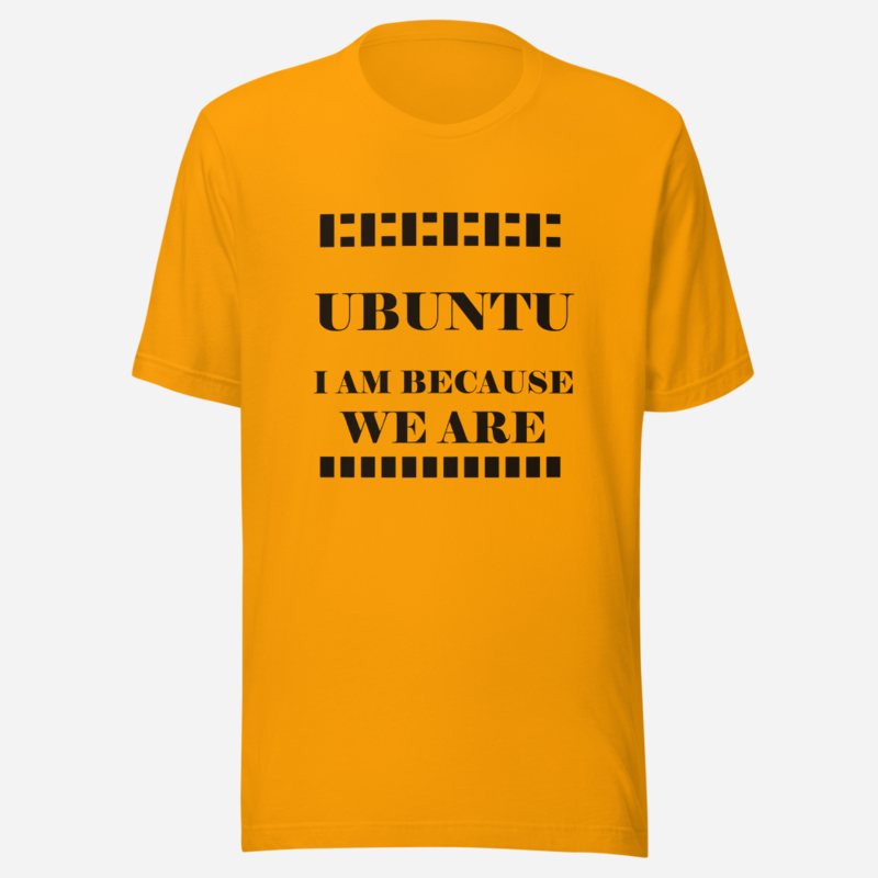 Bongara Bongara Ubuntu Tee in Gold