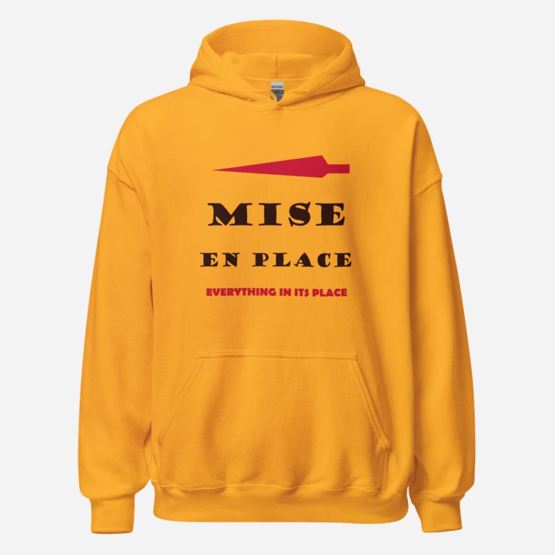 Intercontinental Chef Mise En Place Hoodie in Gold