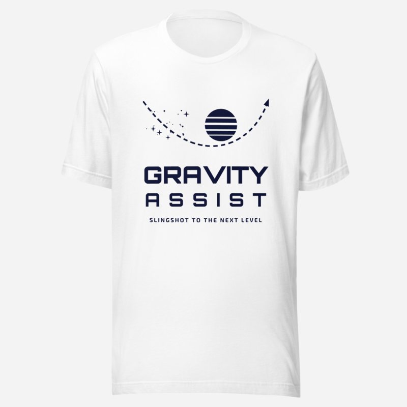 Planetinio Gravity Assist Tee in White