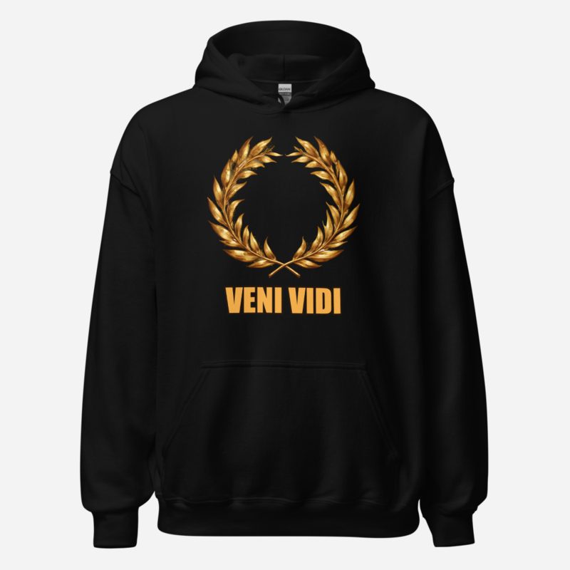 Fire Empire Veni Vidi Laurel Hoodie in Black