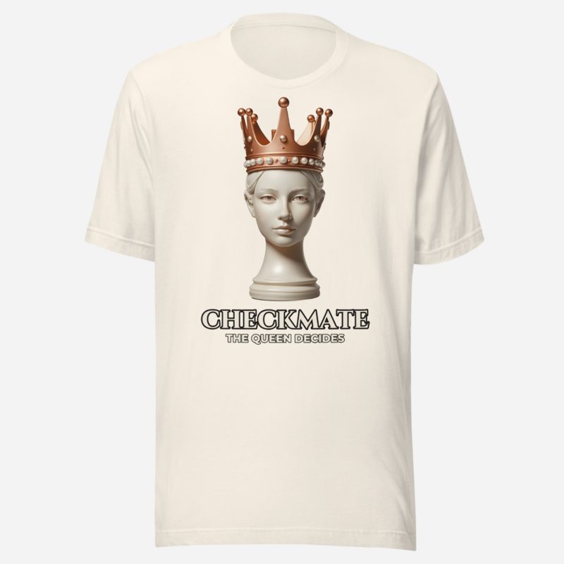 Chess Checkmate Checkmate Queen Tee in Vintage White