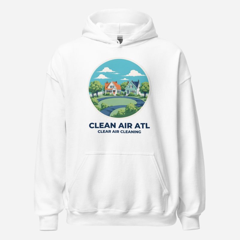Clear Air Cleaning Clean Air ATL Hoodie in White