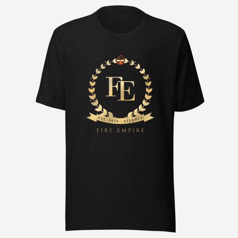 Fire Empire Maison Crest Tee Black