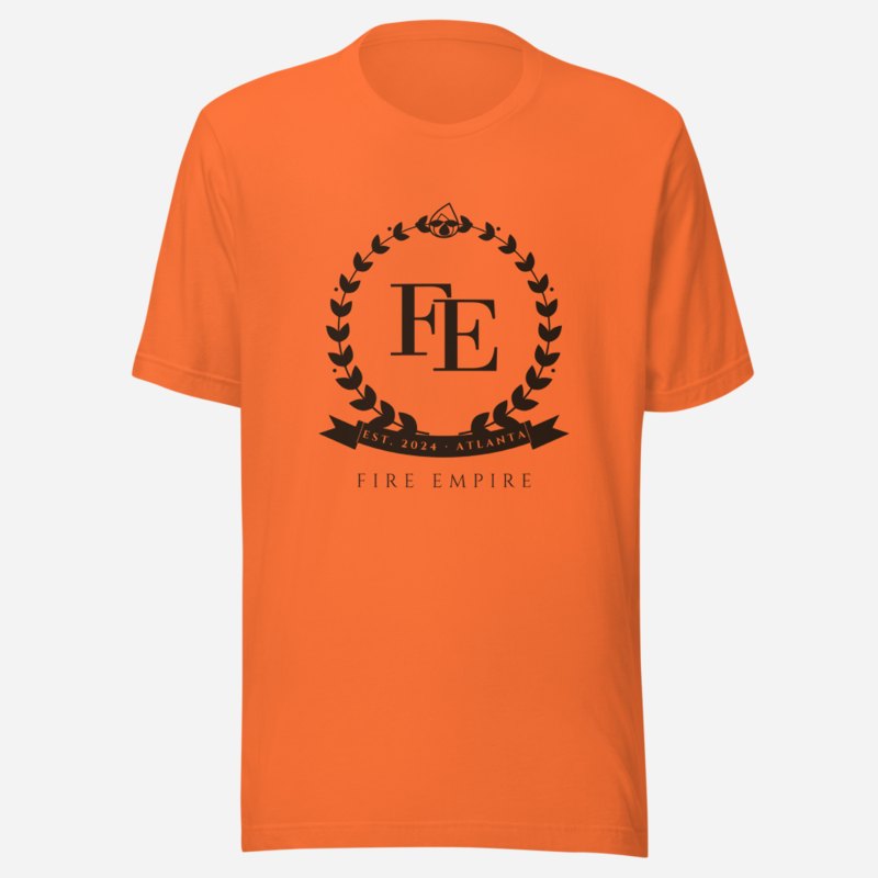 Fire Empire Maison Crest Tee Orange