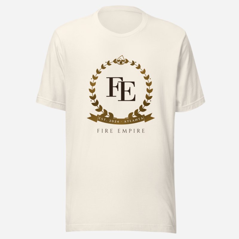 Fire Empire Maison Crest Tee Vintage White