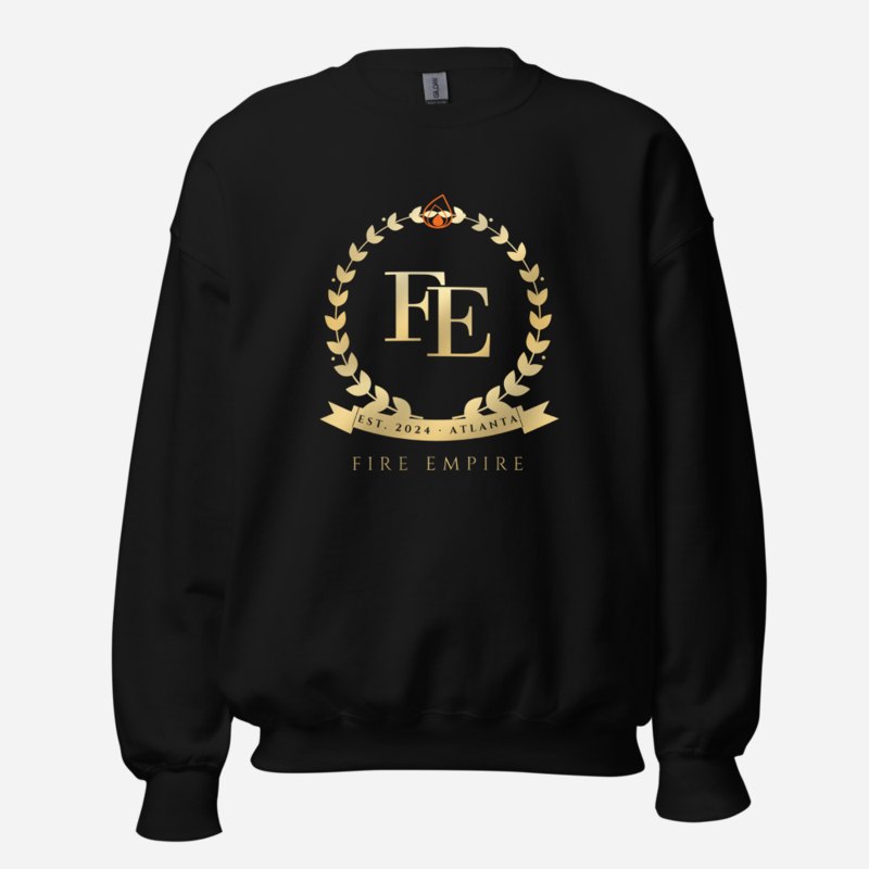 Fire Empire Maison Crest Sweatshirt Black