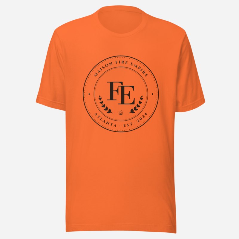Fire Empire Maison Medallion Tee Orange