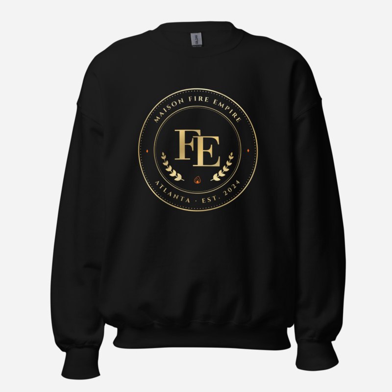 Fire Empire Maison Medallion Sweatshirt Black