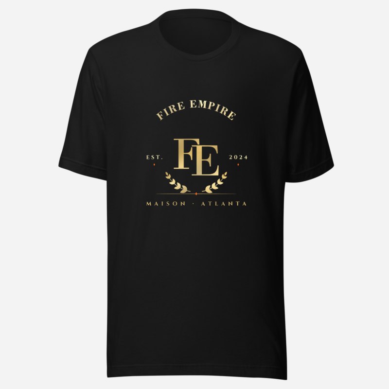 Fire Empire Maison Heritage Arch Tee Black