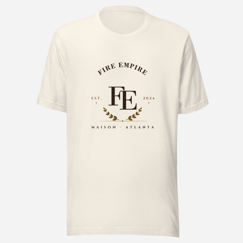 Fire Empire Maison Heritage Arch Tee Vintage White