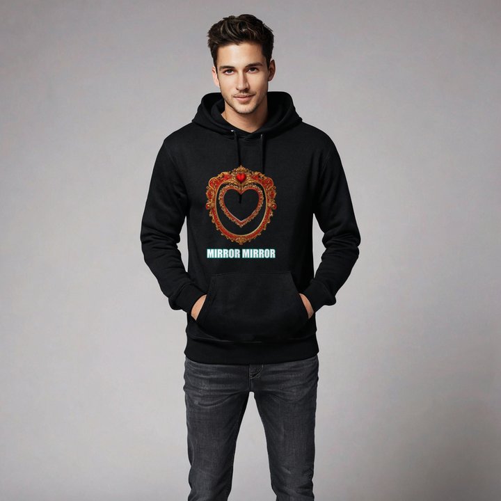 Actual Twin Mirror Mirror Hoodie in Black