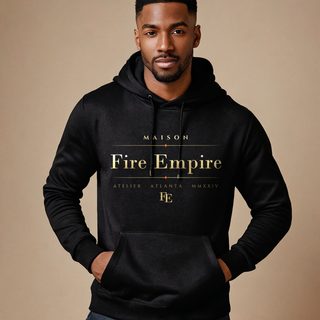 Fire Empire Maison Signature Hoodie AI model