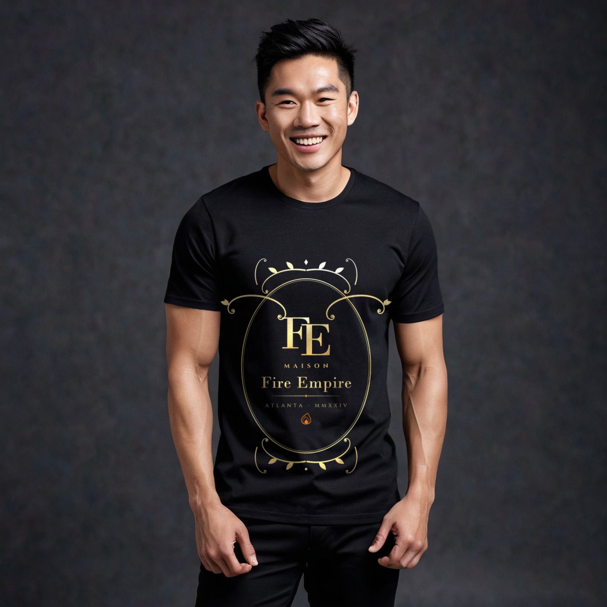 Fire Empire Maison Baroque Cartouche Tee