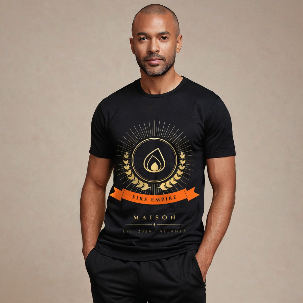 Fire Empire Maison Heraldic Emblem Tee